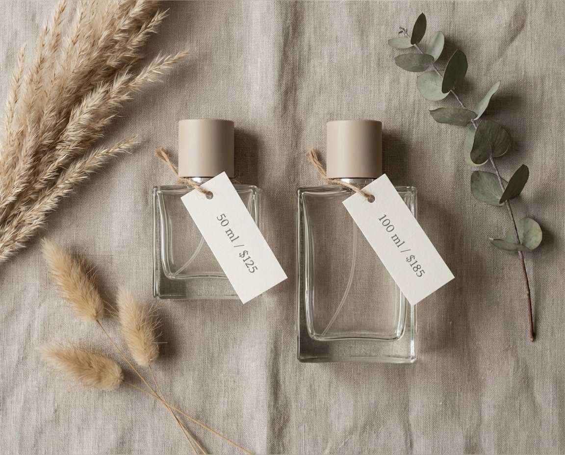 Comparing cost of full-size perfume and 10ml decant