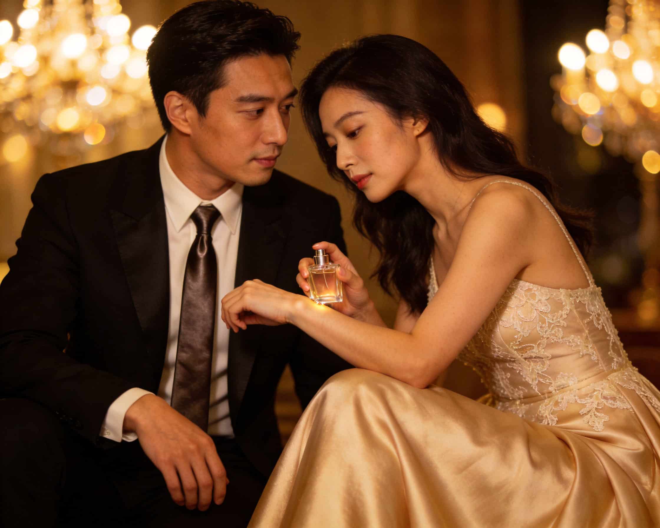Perfume as a romantic Valentine’s Day gift symbolising intimacy and connection