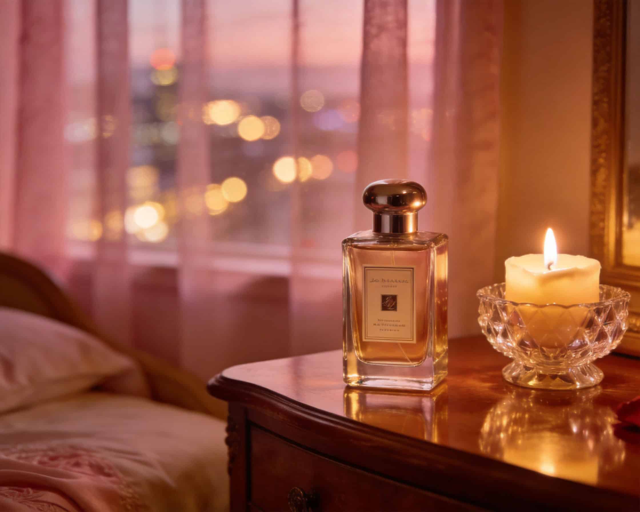 A romantic perfume moment creating lasting Valentine’s Day memories