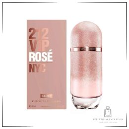 Carolina Herrera 212 VIP Rosé NYC Elixir 80ml – Floral Fruity Perfume for Women